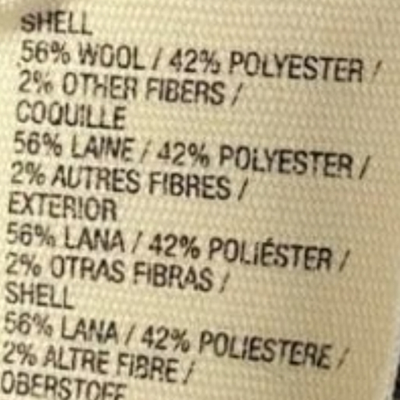 Free People Houndtooth Chelsea  Long Coat  Laine Wool Black And White Overcoat - Picture 8 of 9